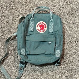 Fjallraven Kanken Mini Backpack Teal Green